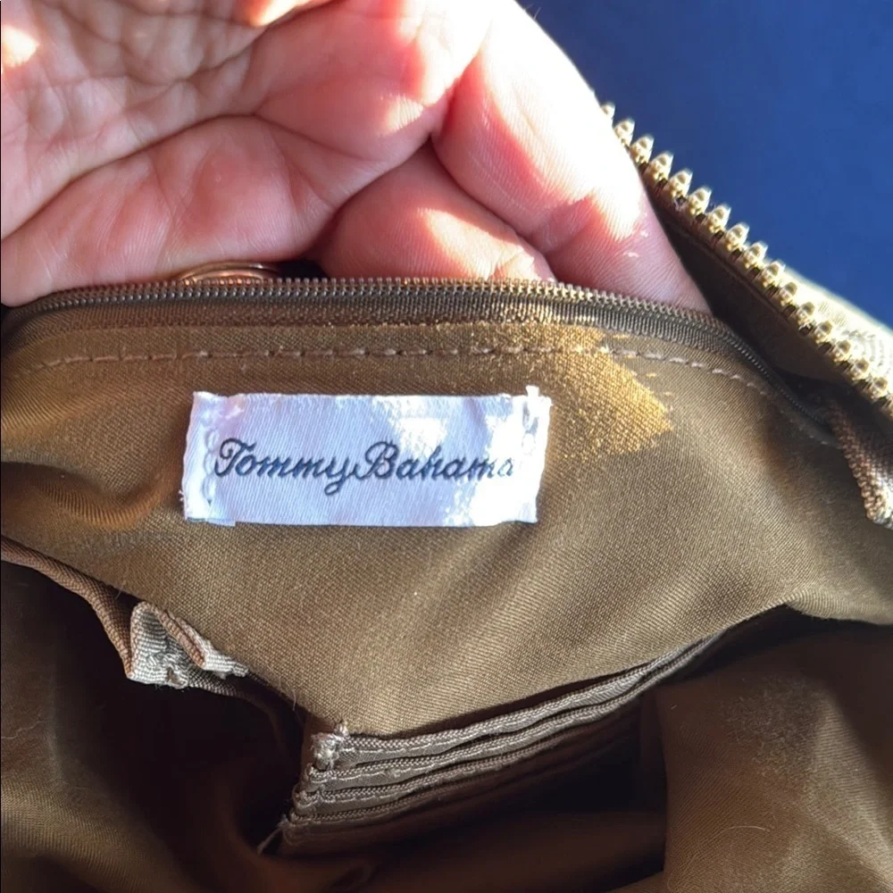 Tommy Bahama Green Backpack with Durable Construction